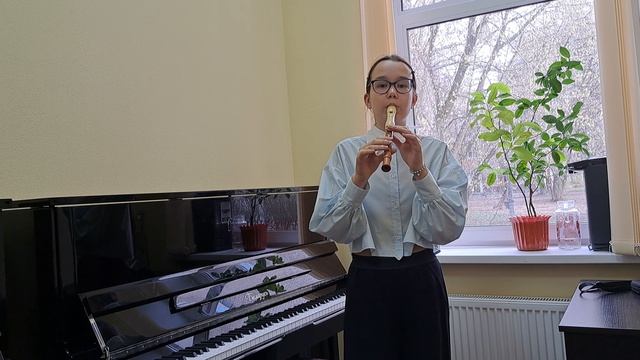 Наталия Крупина. Концертино.Исполняет Мокрякова Мария