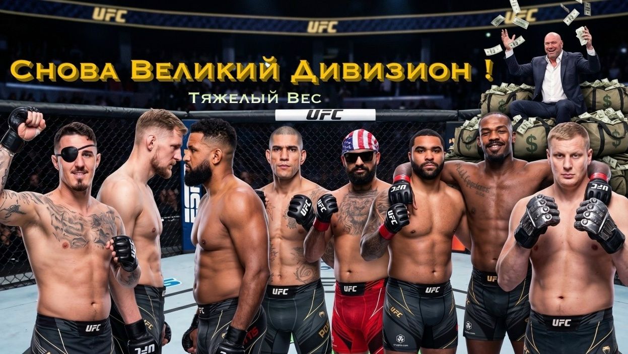 ТЯЖЕЛЫЙ ДИВИЗИОН UFC - снова Великий ! Впереди золотые времена и лучшие бои или нас снова кинут ?!