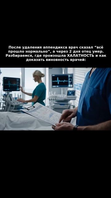 Удалили аппендикс - через 2 дня умер.