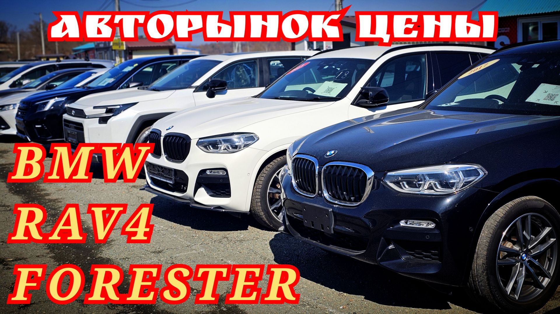 АВТОРЫНОК BMW RAV4 FORESTER