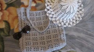 САМАЯ МОДНАЯ СУМКА КРЮЧКОМ - АВОСЬКА - ПЛЯЖНАЯ СУМКА