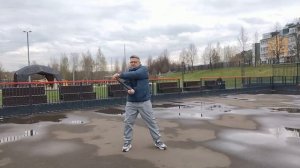 Занятия с палкой Тайцзи Бань в Митинском ландшафтном парке (12)