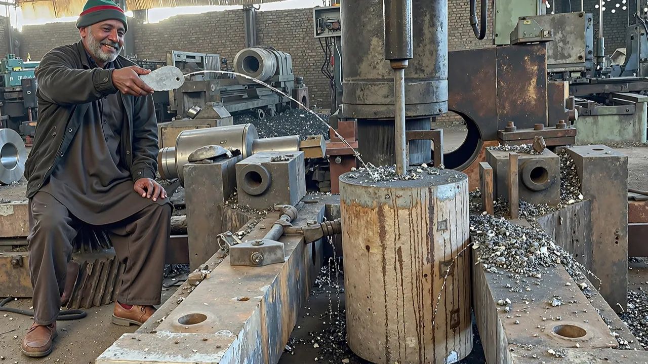 😱⚙️ ПРОЦЕСС ПРОИЗВОДСТВА ПРОМЫШЛЕННОЙ ШЕСТЕРНИ