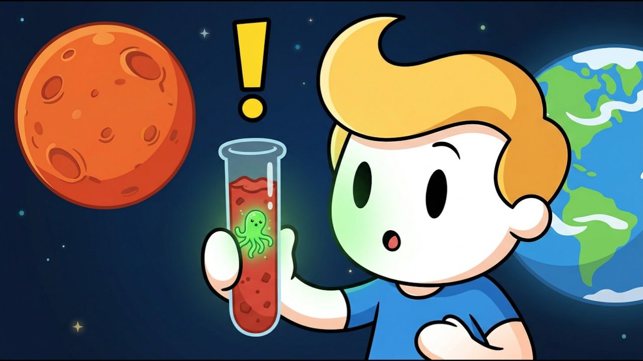 Что ЕСЛИ бы Мы ОБНАРУЖИЛИ ИНОПЛАНЕТНУЮ Жизнь на МАРСЕ Секретный протокол NASA - Анимация