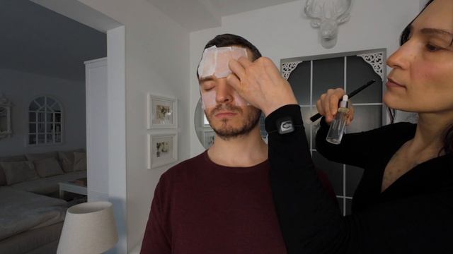 ASMR A Complete Face Grooming Session