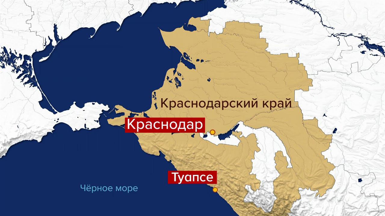 Украинские дроны снова атаковали Туапсе