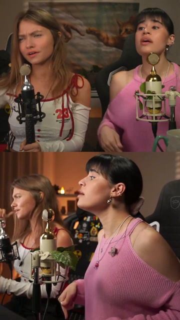 Тону - Hollyflame поёт Саша Квашеная и Диана Анкудинова