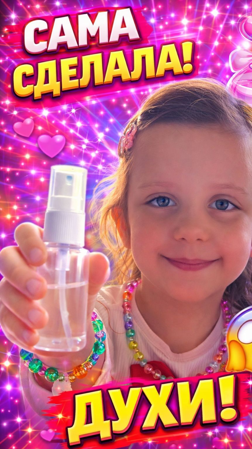 САМА СДЕЛАЛА ДУХИ 😱😍#shorts