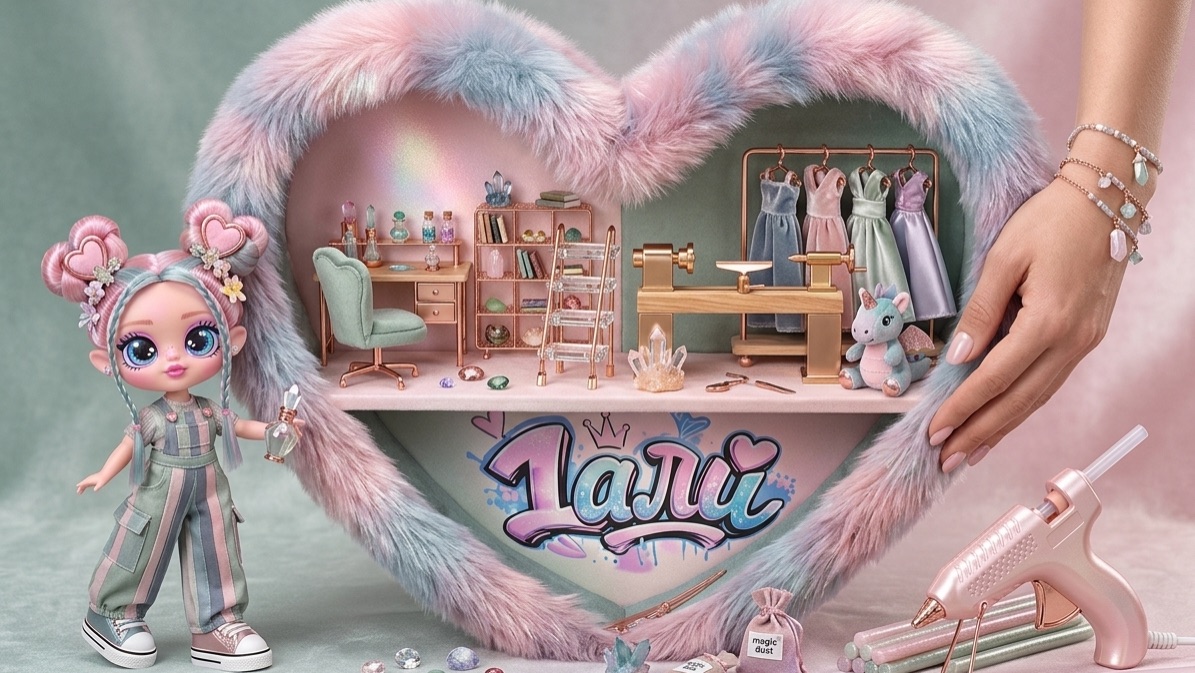 Строим Пушистый Дом для Лали! Картонные поделки для кукол ЛОЛ ОМГ!