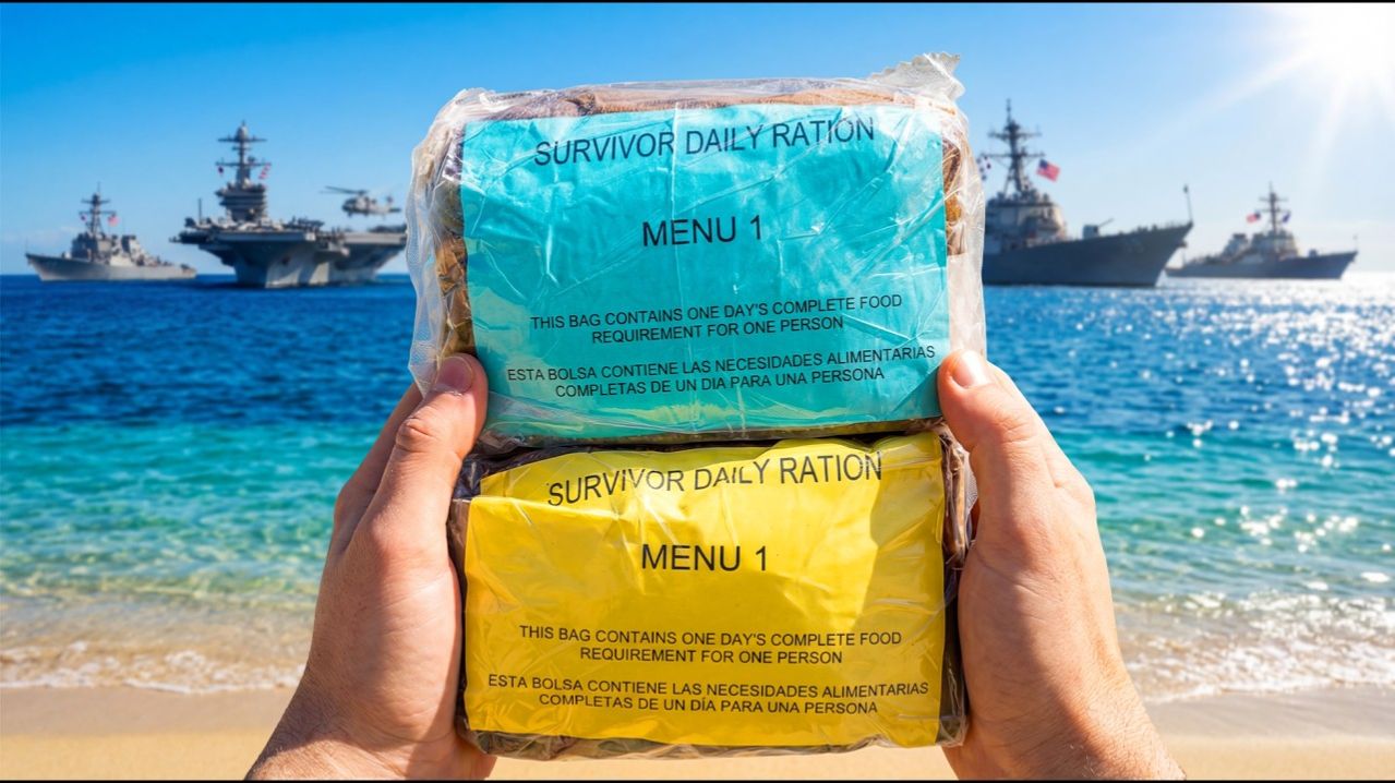 Паёк выживания для ИРАНА от США?! Пробую гуманитарный рацион на себе