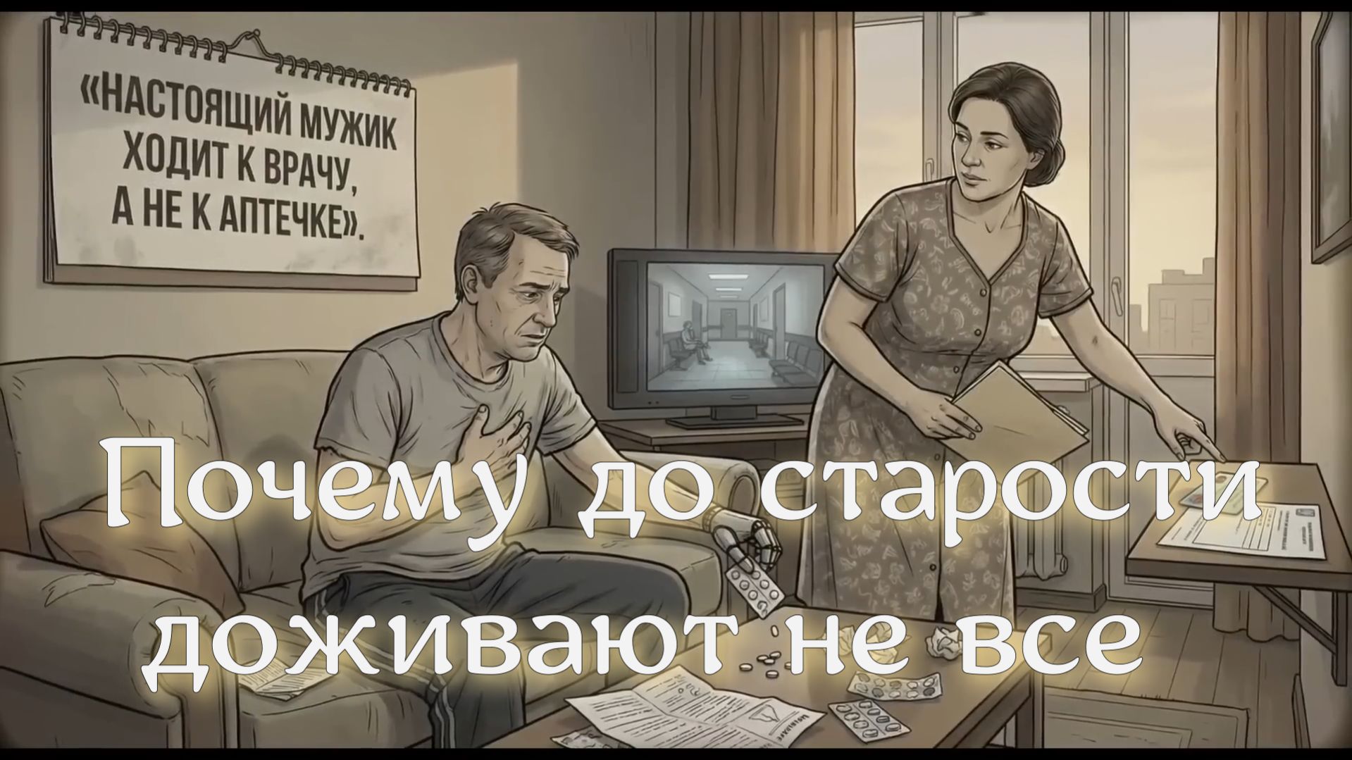 Почему мы не доживаем до старости. Основные причины.