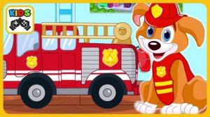 Щенячий патруль. Пожарные. Развивающая игра для детей. Мультики для детей. Яркие Детские мультики