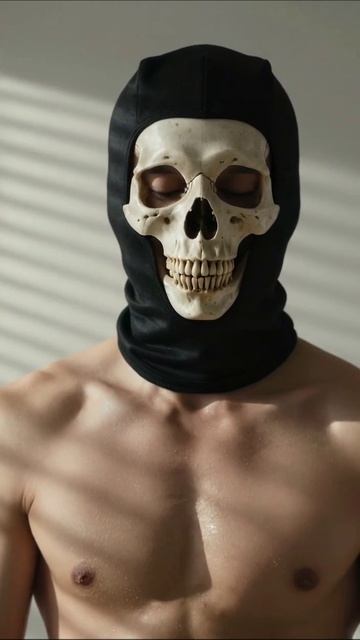 Мистика смерти: загадочный образ #скелет #моделирование #мистика