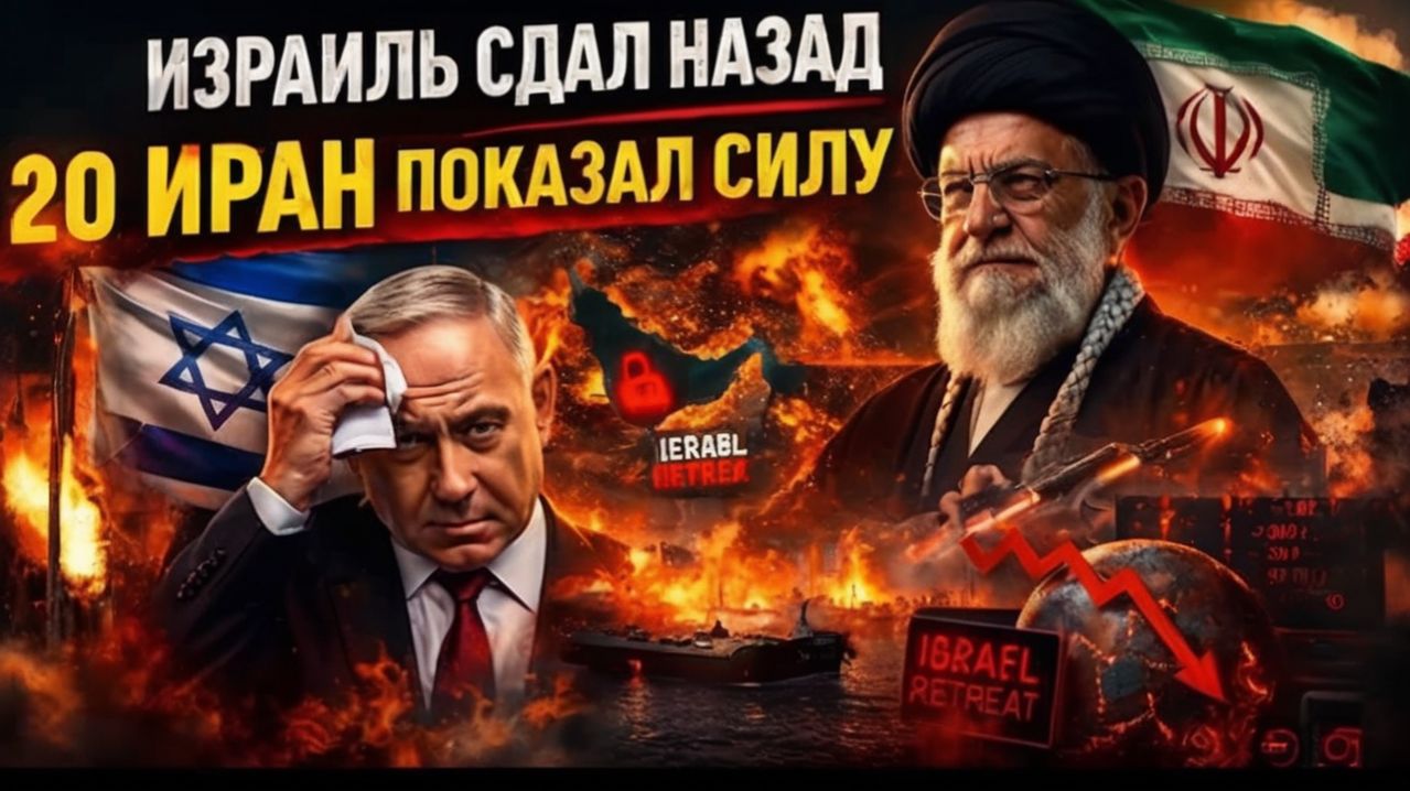 ИЗРАИЛЬ СДАЛ НАЗАД — ИРАН ПОКАЗАЛ СИЛУ  Сейед M. маранди