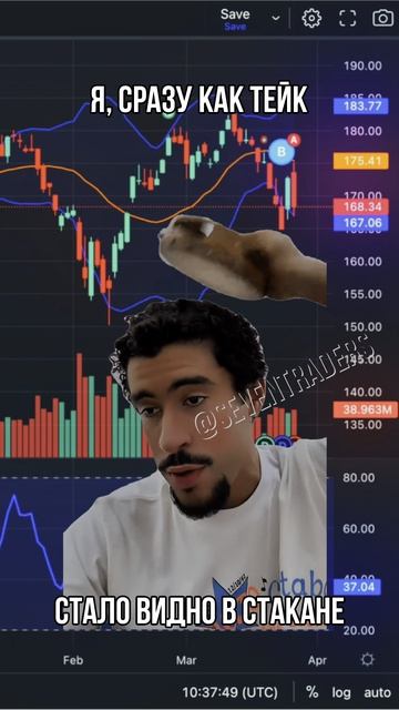 Я, сразу как тейк стало видно в стакане