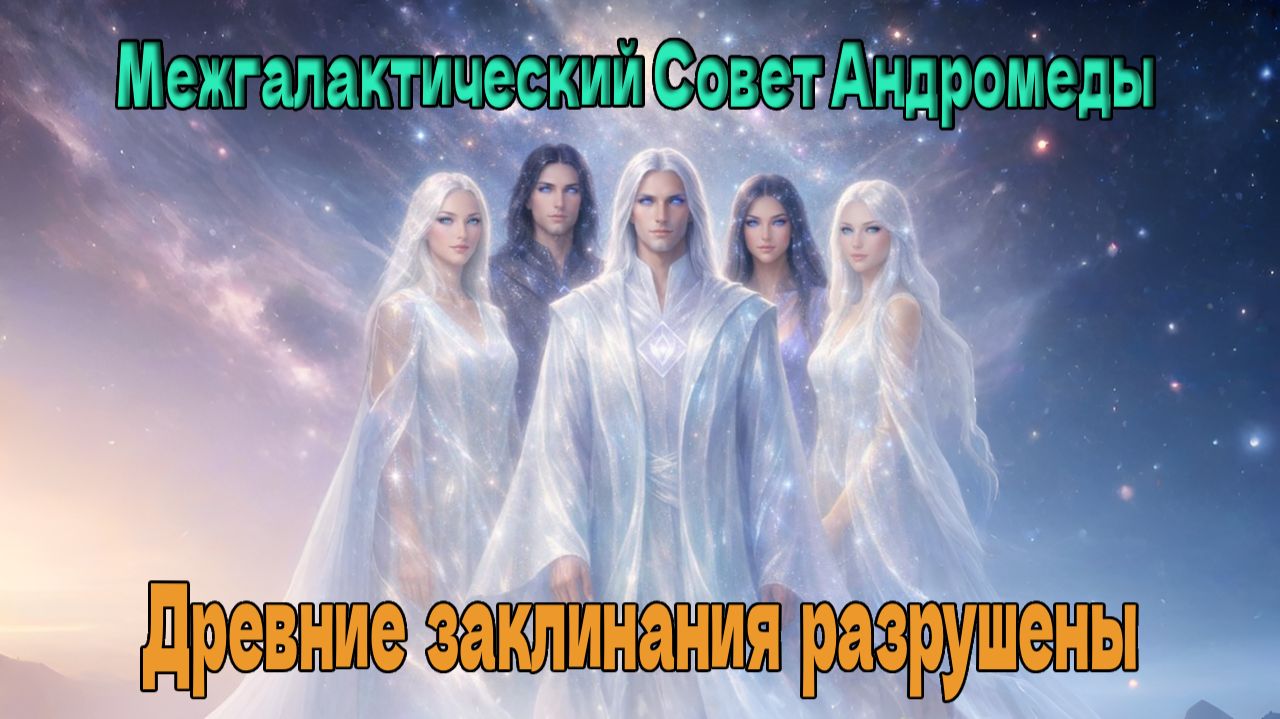 Древние заклинания разрушены ~ Межгалактический Совет Андромеды ~