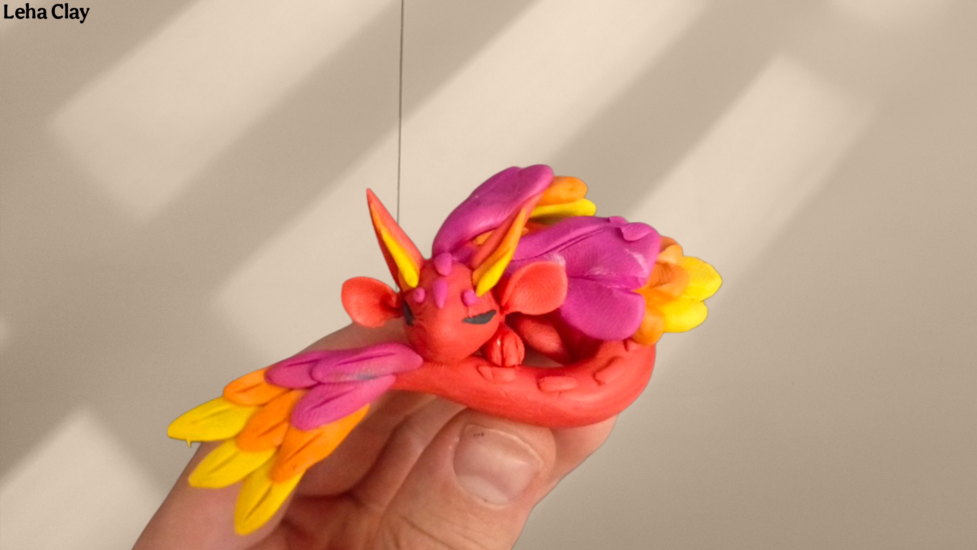 Как слепить Спящего Дракона из пластилина / Дракон из пластилина / Лепка Дракона