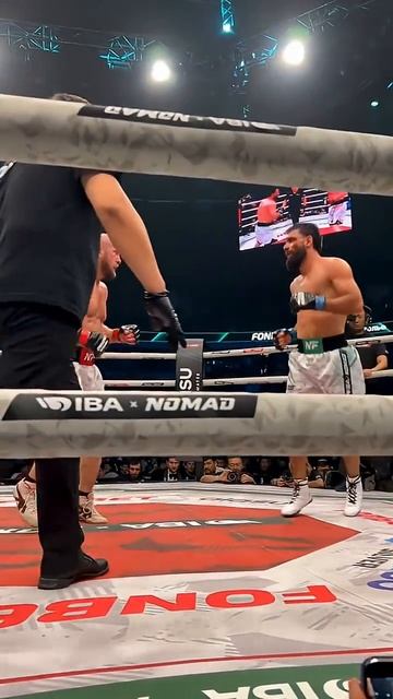 Нокдаун от Васифа на турнире IBA NOMAD