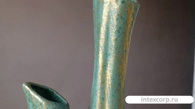 Декоративная ваза АЛКМЕНА ГРИН, керамика, 41 см, 644761