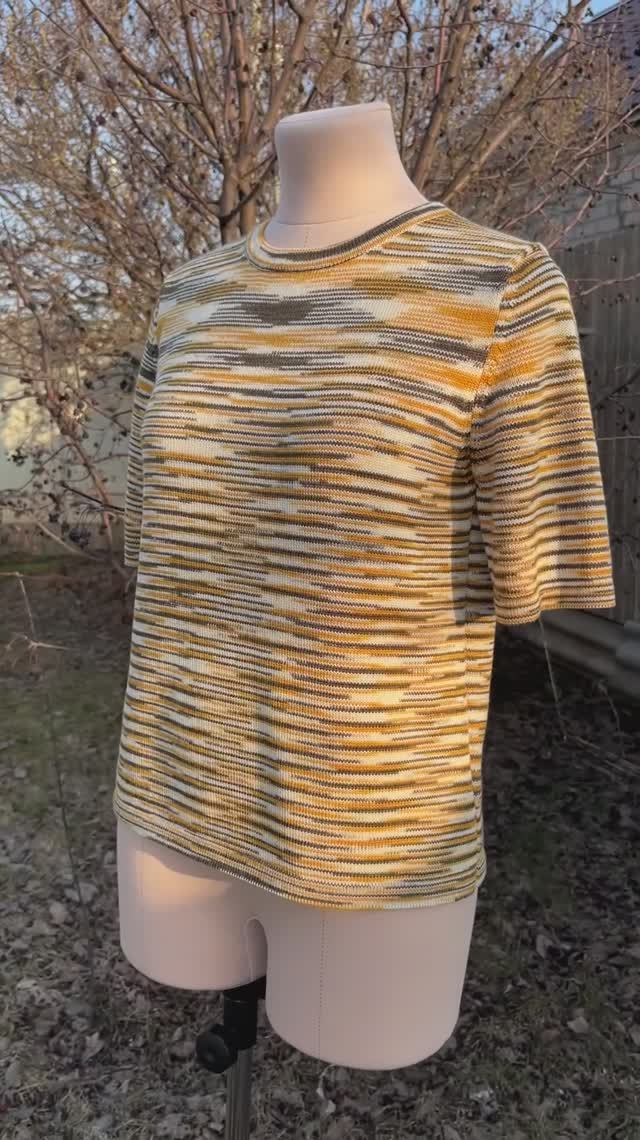 Моё вязание на машине вязальной