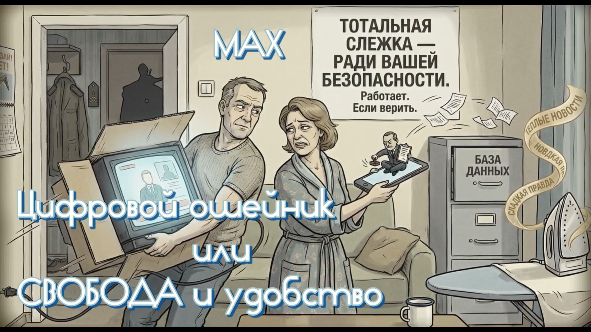 MAX обмен свободы на безопасность.
