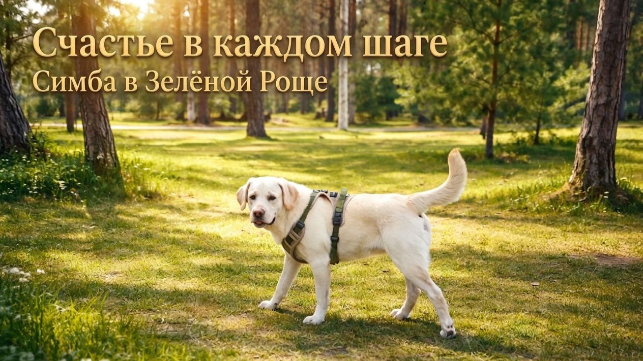 Счастье в каждом шаге: Симба в Зелёной Роще