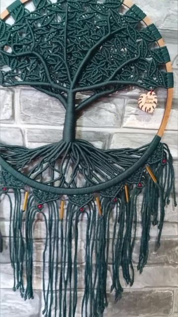 Дерево жизни макраме