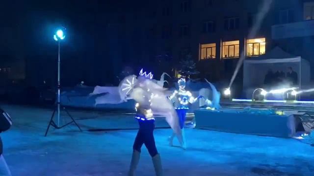 Световое шоу на улице - ТО «ШоуГрад» 8(911)921-52-62 Организация и проведение мероприятий СПб!