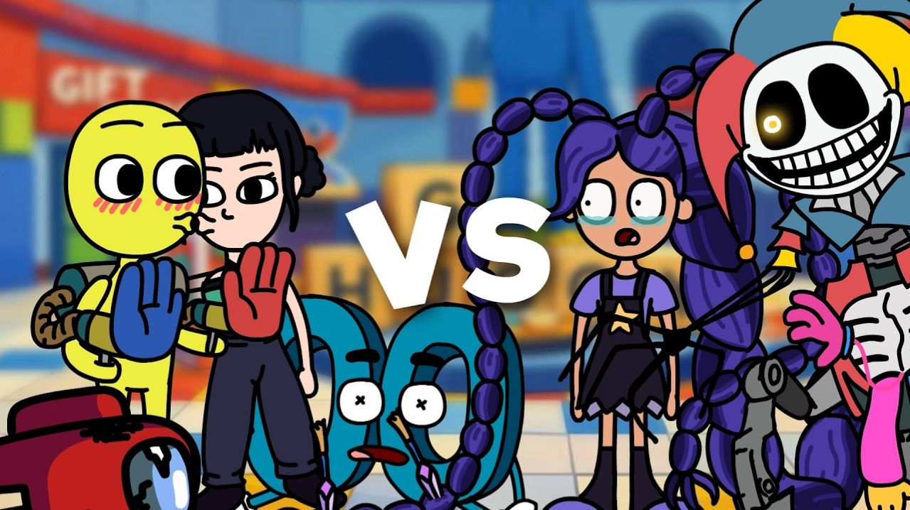 Битвы Poppy Playtime 5, Kpop Охотницы на демонов и амонгус