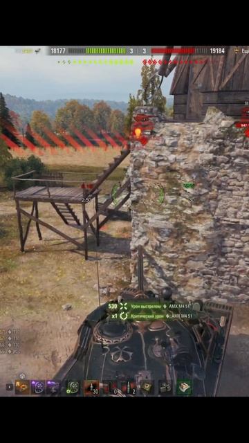 Gothic Warrior ПОКАЗЫВАЕТ КТО главный на горе. #миртанков #worldoftanks #wot #танки #shorts смотреть онлайн