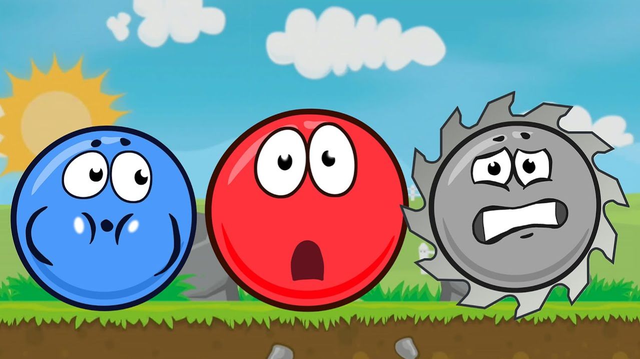 Новый КРАСНЫЙ ШАР младший 8-12 УРОВНИ. Мультики для детей. Яркие Детские мультики смотреть