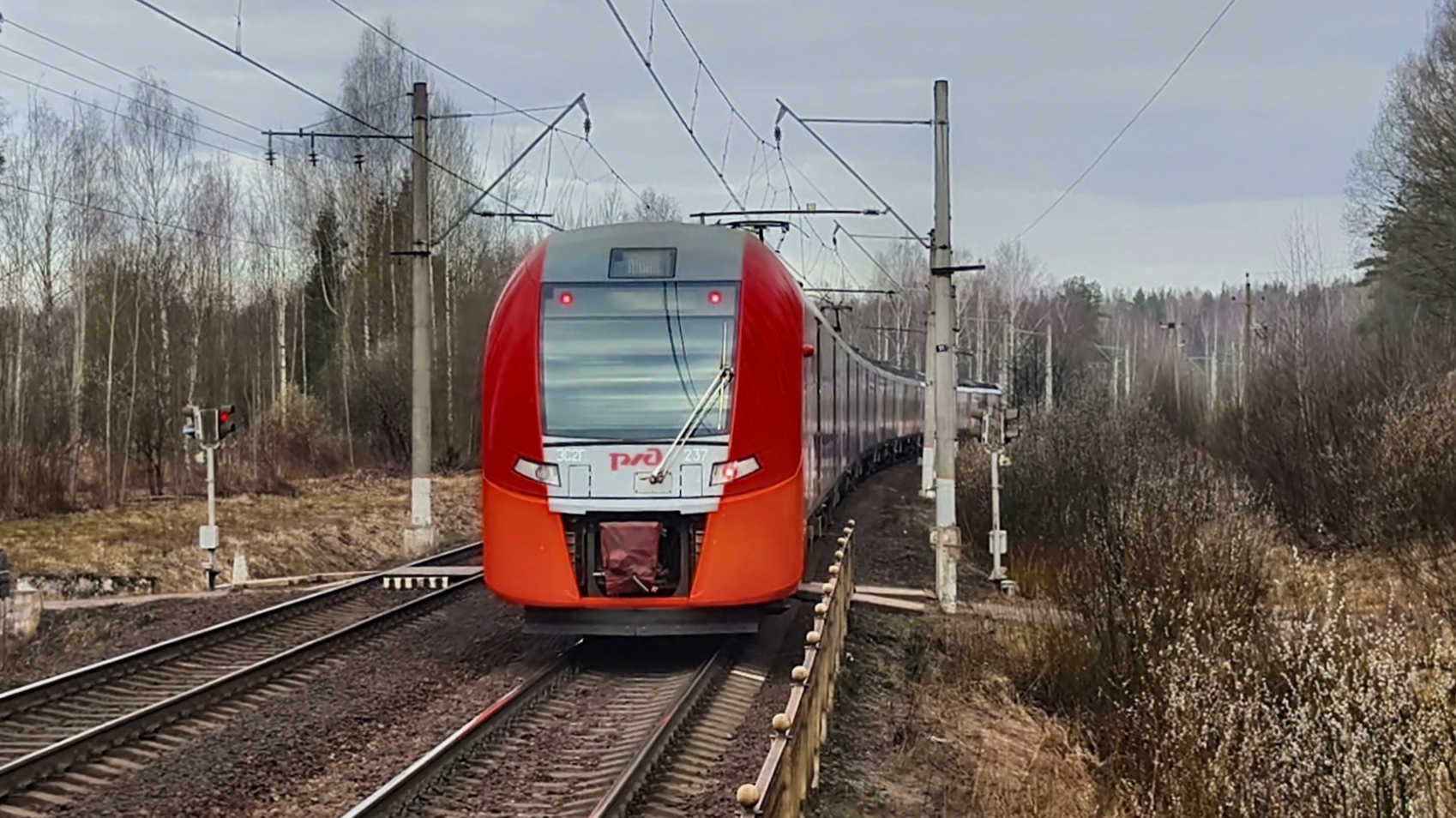 Небольшая поездка на ЭС2Г 237 