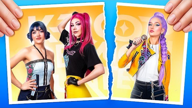 K-Pop Охотницы на Демонов Против Saja Boys! Руми из Хантрикс Пропала!