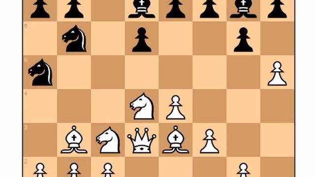 Роберт Фишер гениально жертвует ферзя на 21 ходу монгольскому шахматисту