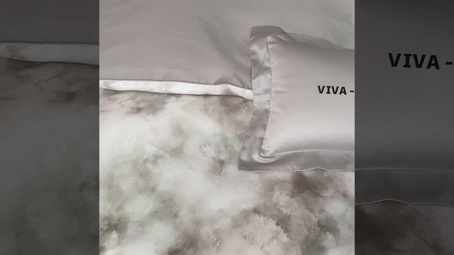 Комплект постельного белья Сатин Премиум «Светлый мрамор»