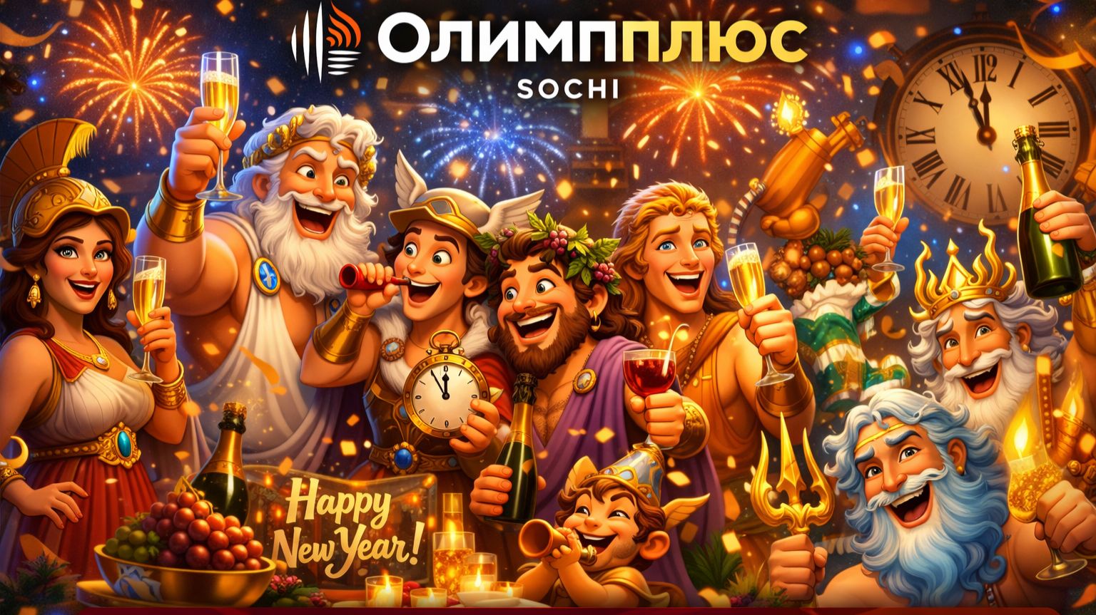 Олимпийский корпоратив | Новый год 2026