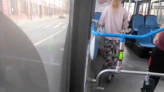 Поездка На Электробусе №М6 Через Улицу Остоженка (Стадион Лужники–Дангауэровка) Москва 17.08.2025