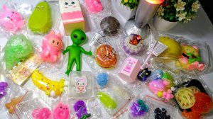 АСМР РАСПАКОВКА антистрессов ТАБА СКВИШЕЙ для вашего удовольствия и удовлетворения 🥰🤯👀