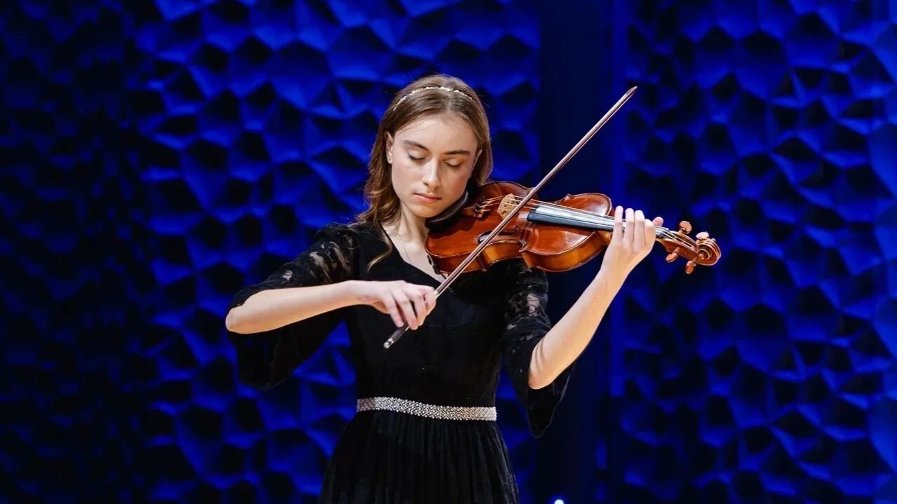 Людмила Выговская, И.С. Бах,  Н. Паганини,  П.И. Чайковский