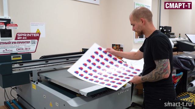 Sprinter DPP-A1E, печать с фольгой