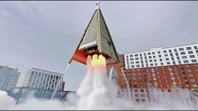 Взлет пирамиды