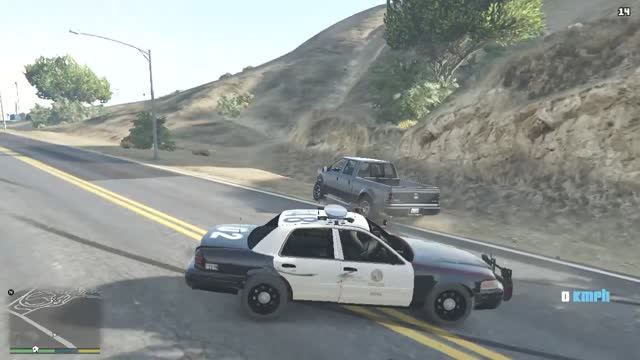 Ford Crown Victoria патрулирую на легендарном седане в #гта5 #mods #GTAV