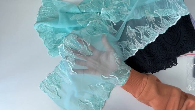 Распаковка кружева