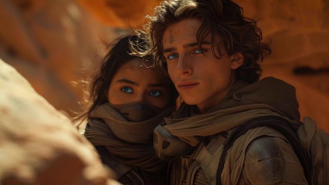 Dark DUNE Ambient Music ｜ DUNE Movie Soundtrack Inspired Arrakis Ambience For Sleep Or Focus-(1080p2