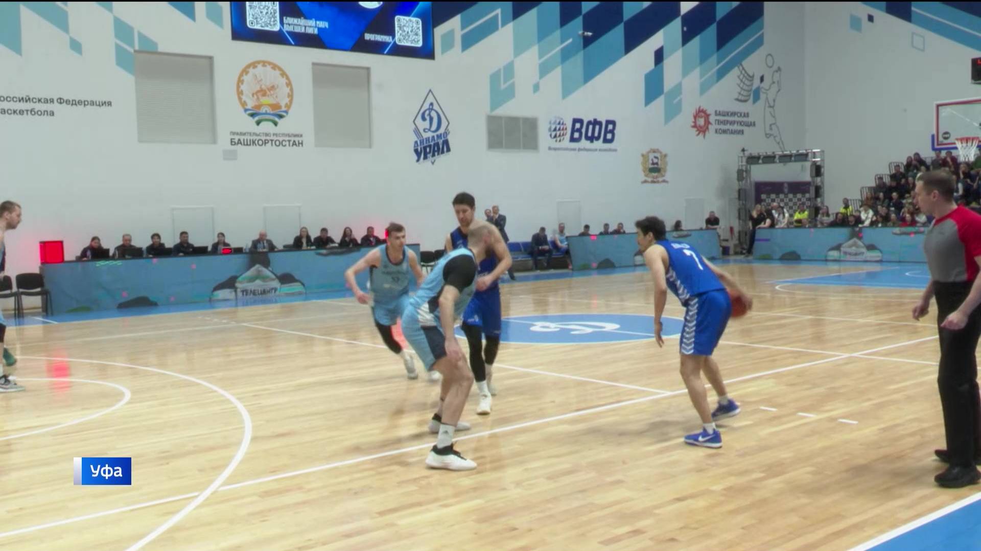 Баскетбольный клуб «Динамо» из Грозного победил уфимскую команду и вышел в полуфинал Суперлиги