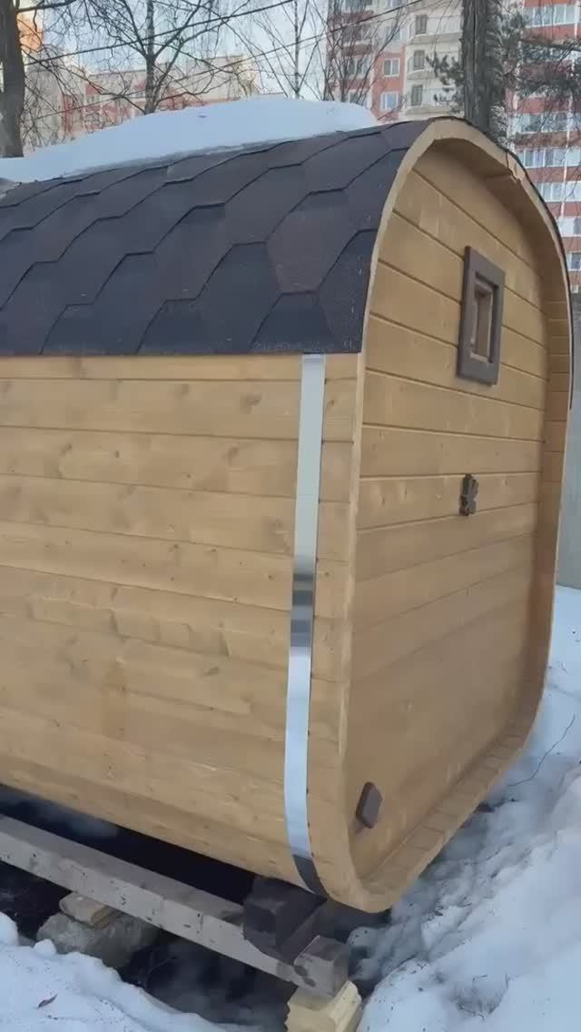 Баня бочка 