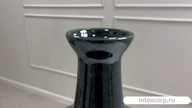 Дизайнерская керамическая ваза ЭКСТРАВАГАНТНАЯ ЭСТЕТИКА, 33 см, 650224