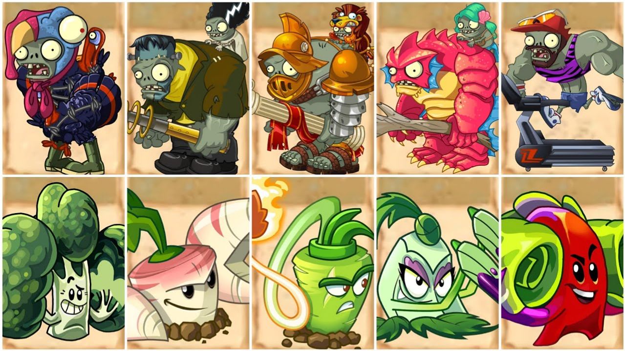 Зомби против растений Plants Vs Zombies ПвЗ Растения против Зомби-2 PvZ Fusion Битва прохождение