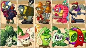 Зомби против растений Plants vs Zombies ПвЗ Растения против Зомби-2 PvZ Fusion Битва прохождение