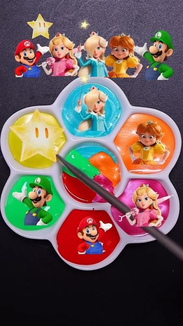 Залипательное видео с Марио 🤩 Цвета и магия!